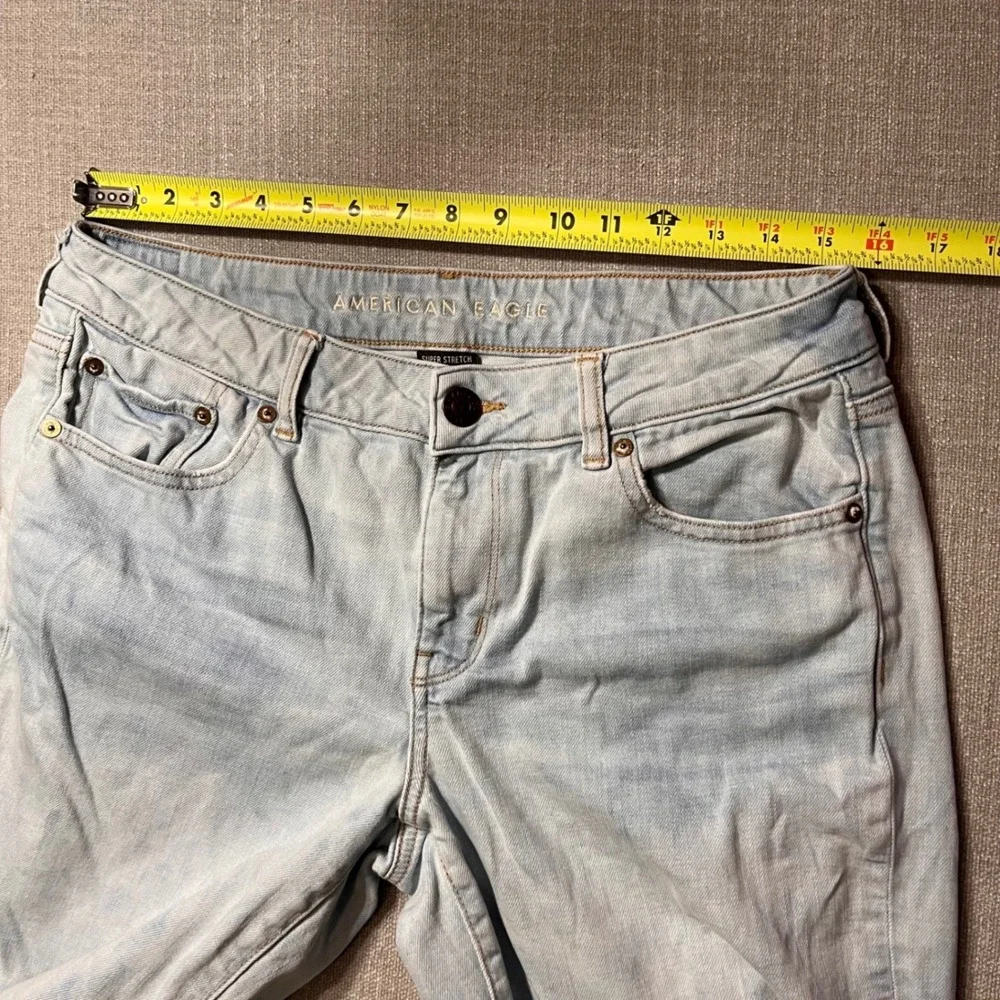 Light Blue Women's Jeans - Picture 4 of 9
